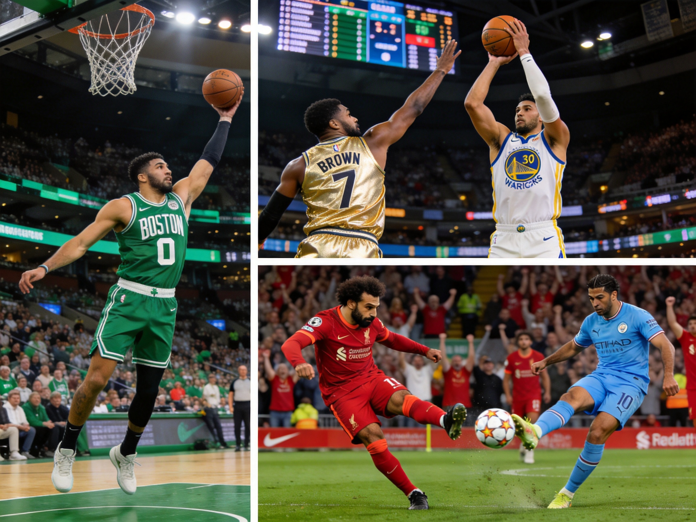NBA总决赛战报配图